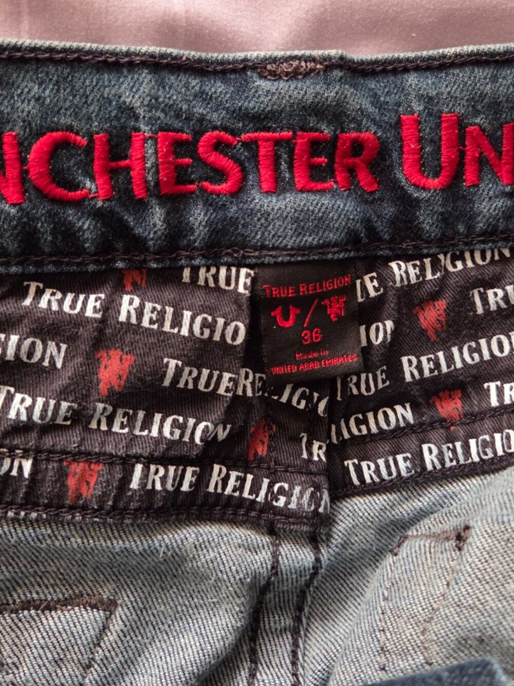 Mens true religion jeans size 36 - Picture 6 of 7